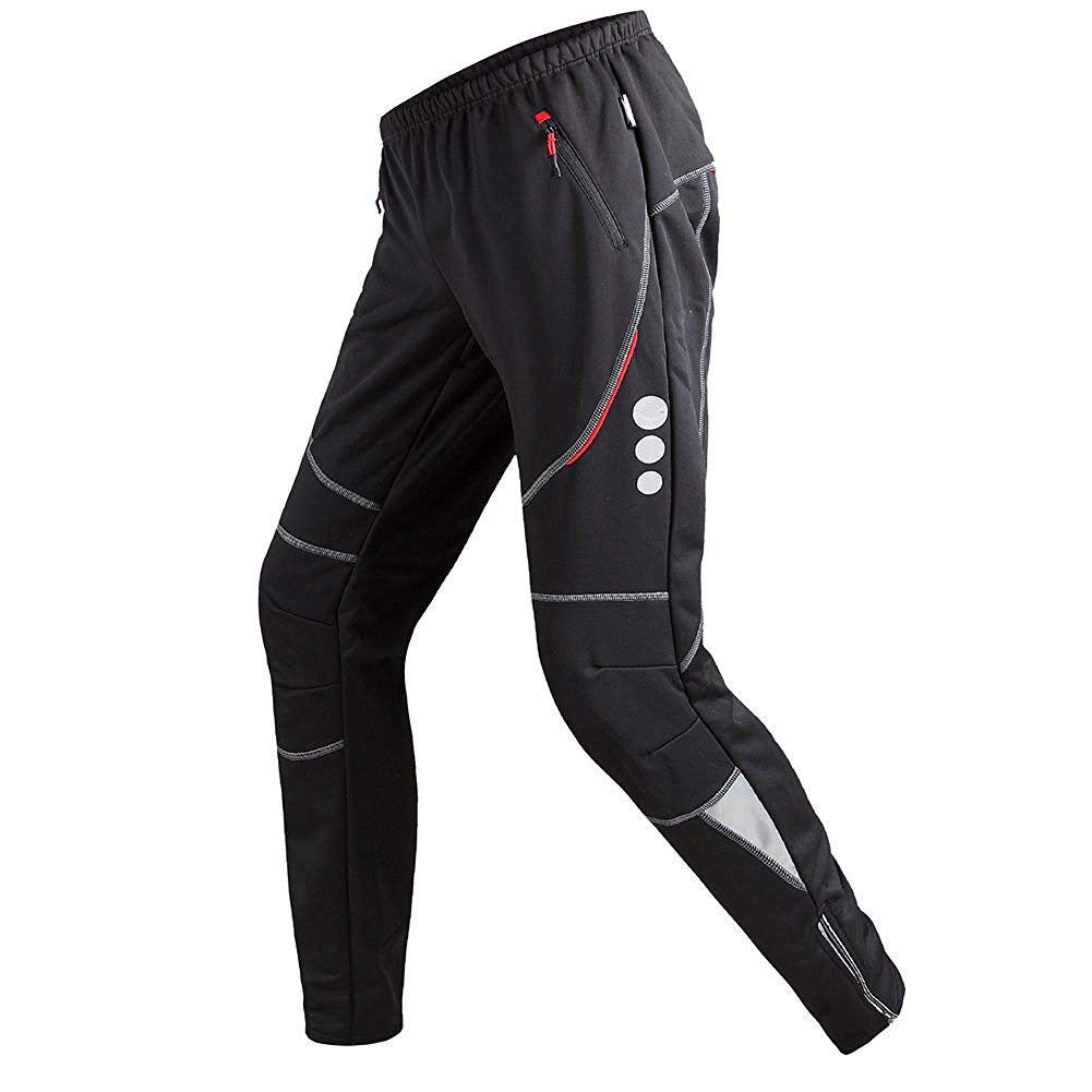 radhosen mountainbike Wasserabweisende & winddichte MTB-Winter-Radhose – Warm, Atmungsaktiv & Reflektierend
