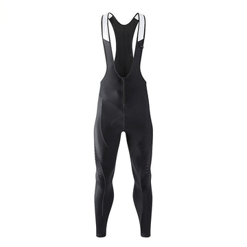 Winter Träger-Radhose Herren – Winddicht, Gefüttert & mit Sitzpolster