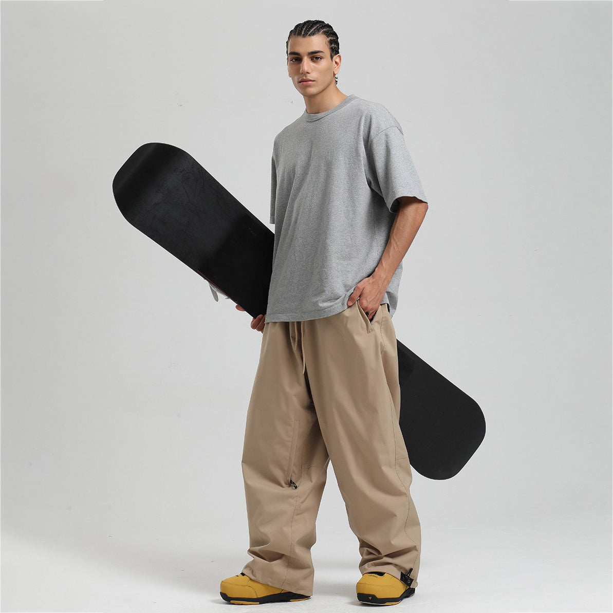 Snowboardhose Damen Herren – Weite Skihose, Wasserdicht, Atmungsaktiv, Winddicht & Warm