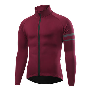 Winddichte & wasserabweisende Fahrradjacke – Warm, reflektierend & funktional