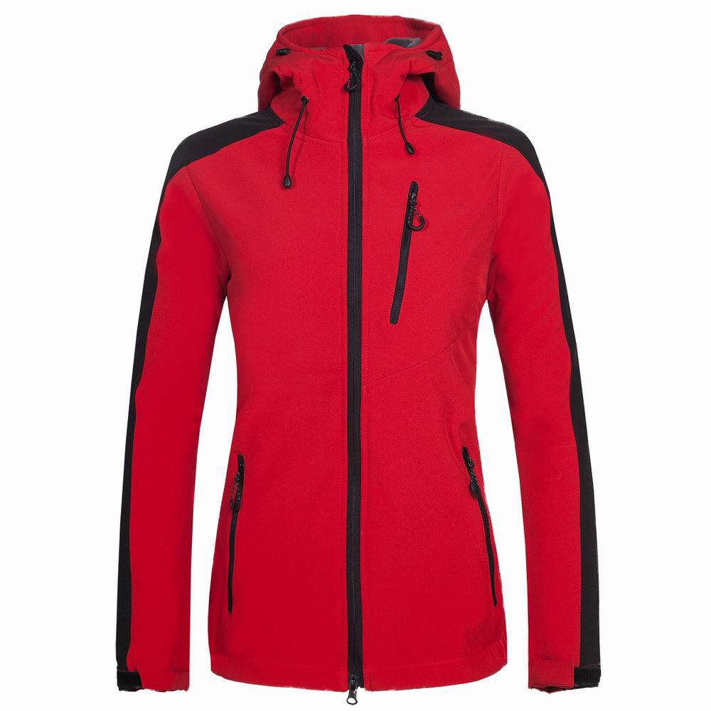 Damen Softshell Fahrradjacke – Winddicht, warm und wasserabweisend