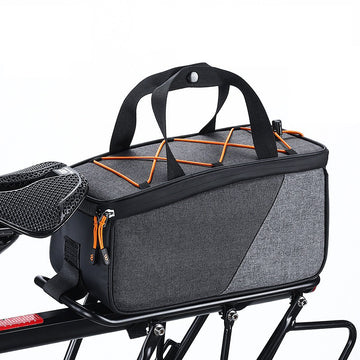 Große Fahrradtasche für Gepäckträger – Wasserdichte & strapazierfähige Radtasche