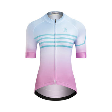 Damen Leichtes Kurzarm-Radtrikot – Atmungsaktiv, Elastisch & Schnell Trocknend