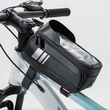 Wasserdichte & strapazierfähige Touchscreen Fahrrad-Oberrohrtasche
