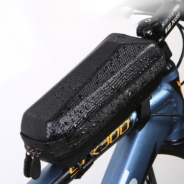 Wasserdichte Oberrohrtasche mit EVA-Hartschale – PU-Fahrradtasche für MTB