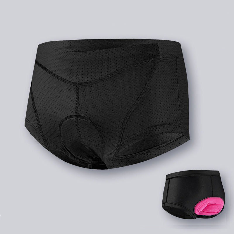 Damen Radhose Unterwäsche mit Sitzpolster – Atmungsaktiv, hochelastisch und bequem