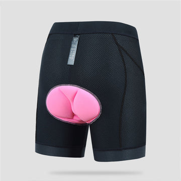 Damen Fahrradhose kurz – atmungsaktiv, elastisch & mit stoßdämpfendem Sitzpolster
