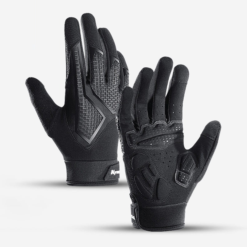 Atmungsaktive MTB-Vollfinger-Handschuhe – stoßdämpfend, touchscreenfähig & stylisch