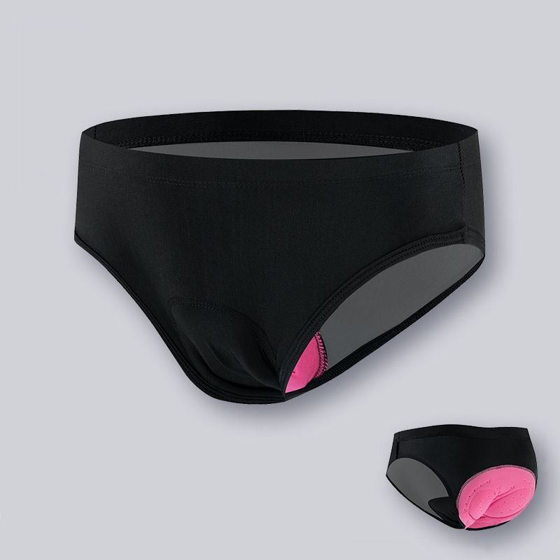 Damen Atmungsaktive Schnell Trocknende Radhose Unterwäsche mit Sitzpolster
