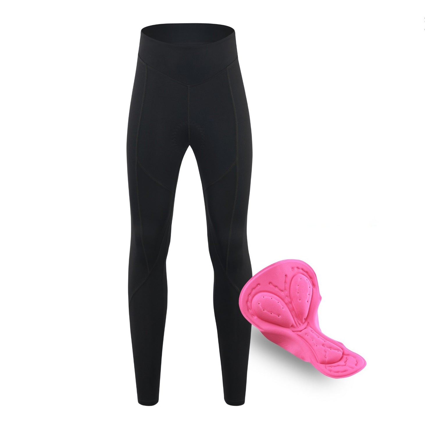 Damen Radhose Lang mit Sitzpolster – Atmungsaktiv, schnelltrocknend & komfortabel
