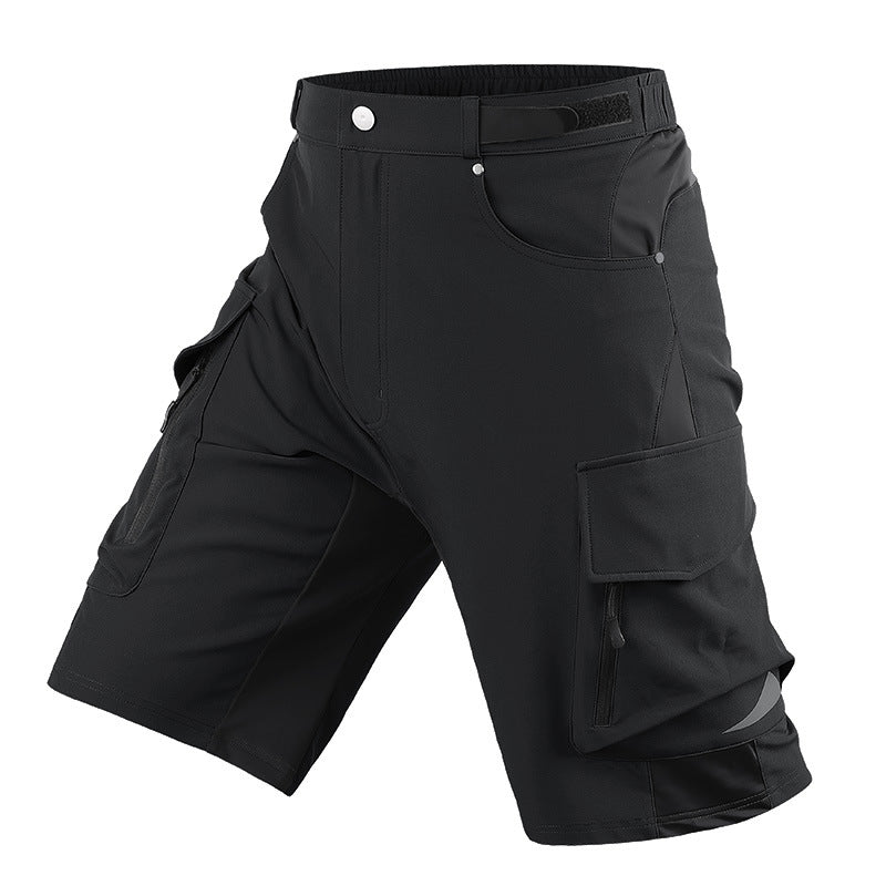 Herren MTB Fahrradhose – Atmungsaktiv, Wasserabweisend & mit Mehreren Taschen