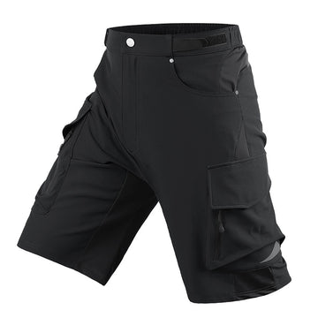 Herren MTB Fahrradhose – Atmungsaktiv, Wasserabweisend & mit Mehreren Taschen