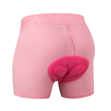 Damen Radhose Unterhose mit Sitzpolster – Atmungsaktiv, schnelltrocknend & stoßdämpfend