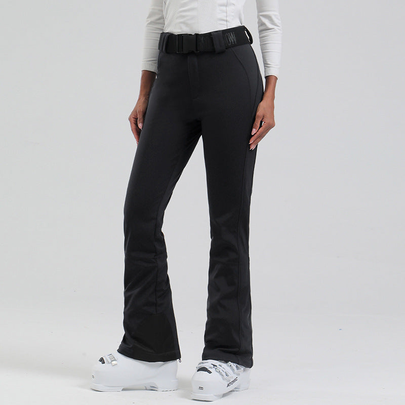 Damen Skihose Slim Fit – Wasserdicht, Winddicht, Atmungsaktiv & Warm Snowboardhose