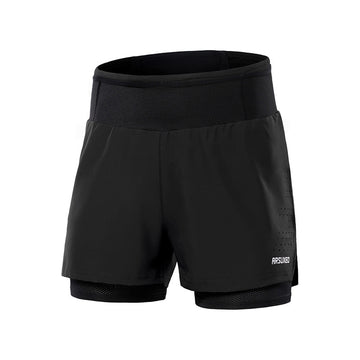 Schnelltrocknend Mountainbike Shorts Herren – Lockerer 2-in-1 Look