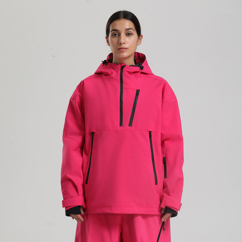 Unisex Snowboardjacke – Wasserdichte & Atmungsaktive Skijacke Winddicht, Warm