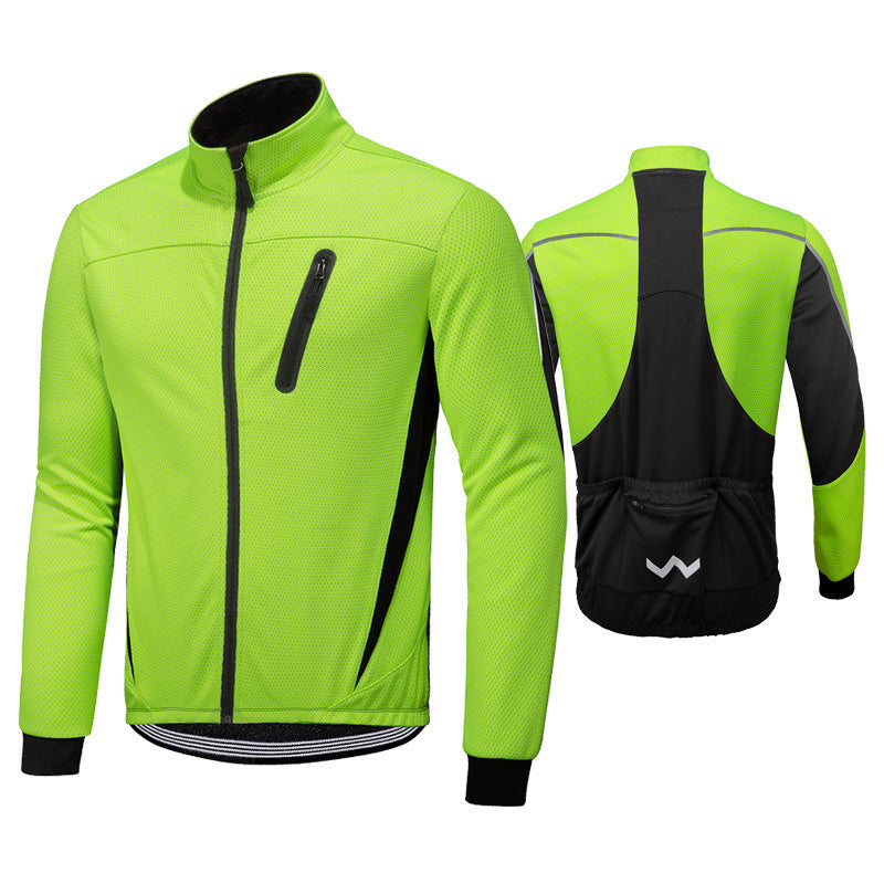 MTB Winterjacke Herren – Winddicht, Wasserdicht & Warm Gefüttert