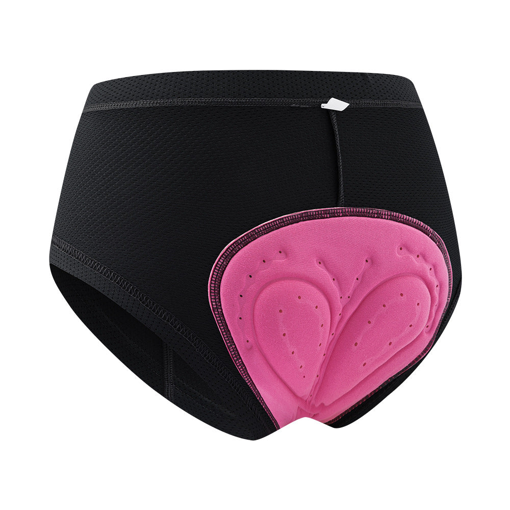 Damen Radhose Unterwäsche mit Sitzpolster – Atmungsaktive, hochelastische Fahrradhose