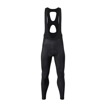 Winter Träger-Radhose mit Sitzpolster – Gefüttert, Wasserabweisend & mit Taschen