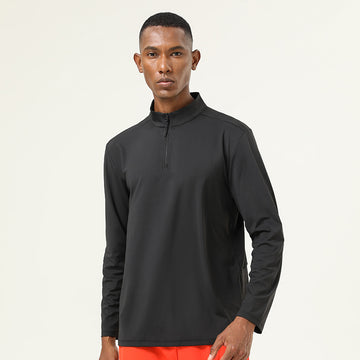 Herren Langarm-Sportshirt – Hoch elastisch, weich und bequem