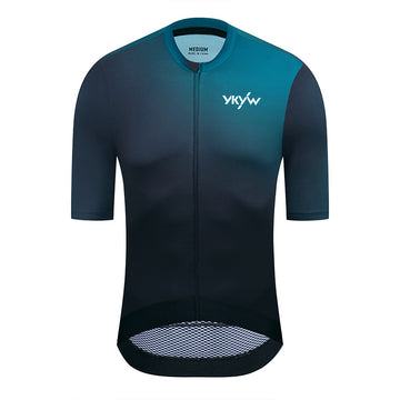 Herren-Radtrikot Kurzarm – atmungsaktiv, schnelltrocknend & mit Farbverlauf