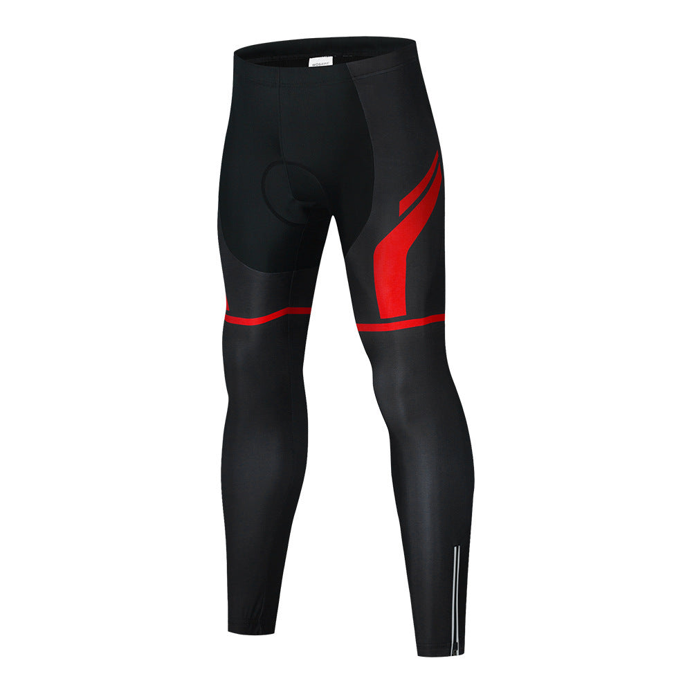 Elastische & atmungsaktive Radhose lang mit Gel-Sitzpolster – Feuchtigkeitsableitend