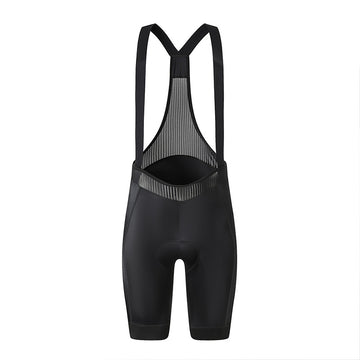 Atmungsaktive Damen-Radträgerhose mit Sitzpolster – High Waist & rutschfest