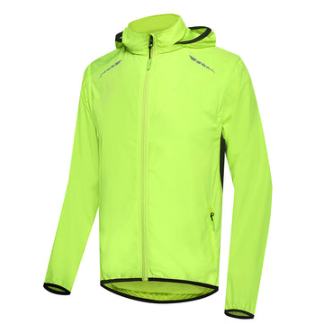 2-in-1 Fahrradjacke Herren – Abnehmbare Ärmel, Winddicht & Wasserabweisend, Reflektierend