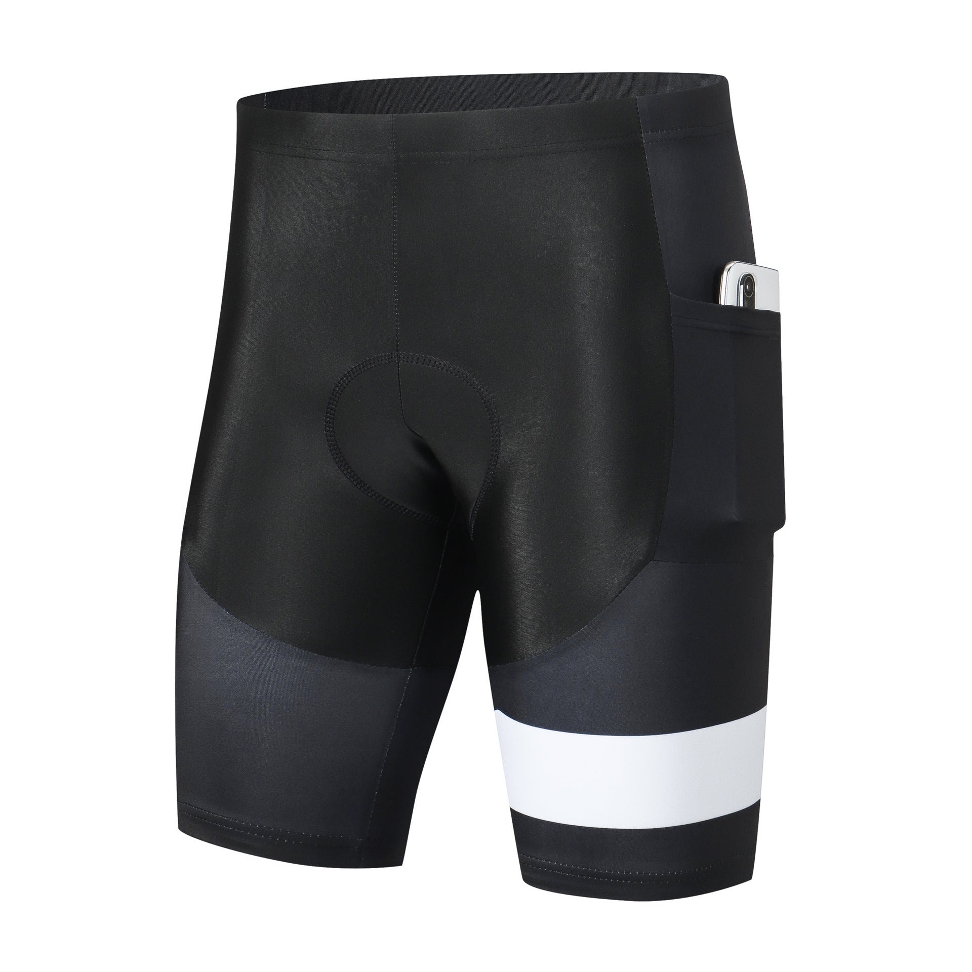 Knielange, atmungsaktive MTB-Radhose mit Sitzpolster – Elastisch & Komfortabel