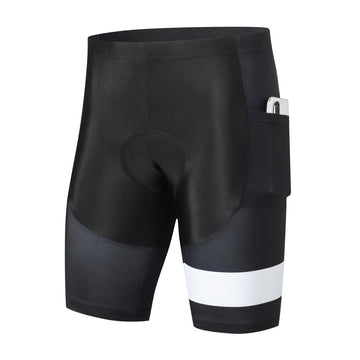 Knielange, atmungsaktive MTB-Radhose mit Sitzpolster – Elastisch & Komfortabel