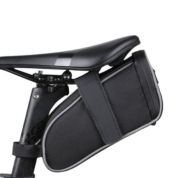 Wasserdichte Fahrradsatteltasche – Robuste 0,8 L Nylon-Satteltasche