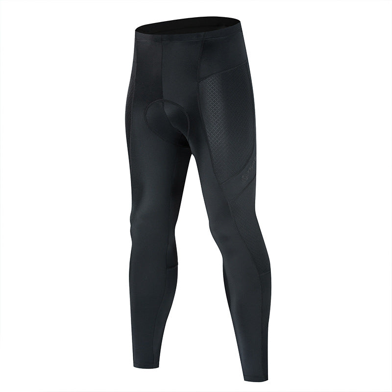 High-Waist Träger-Radhose Lang – Elastisch, Atmungsaktiv & mit Sitzpolster