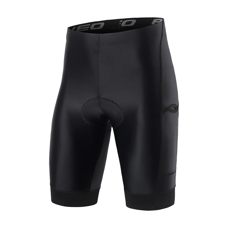 Herren Fahrradhose Gepolstert – Atmungsaktive, Stoßdämpfende Radhose mit Taschen