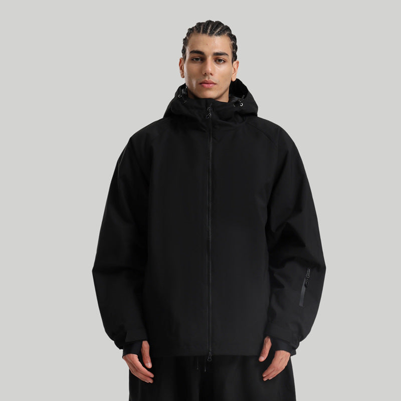 Snowboardjacke Herren Damen – Wasserdicht, Atmungsaktiv, Winddicht & Warm, Weite Skijacke