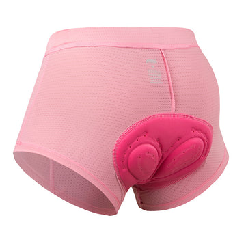 Damen Radhose Unterziehhose mit Sitzpolster – Atmungsaktiv, schnelltrocknend & stoßdämpfend