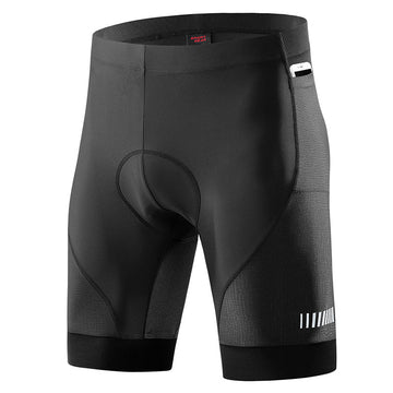 Herren Radhose mit Gel-Sitzpolster – Feuchtigkeitsableitend, Atmungsaktiv