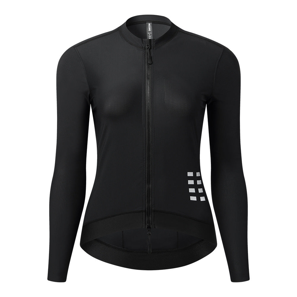 Damen Langarm-Radtrikot – atmungsaktiv, leicht & schnelltrocknend