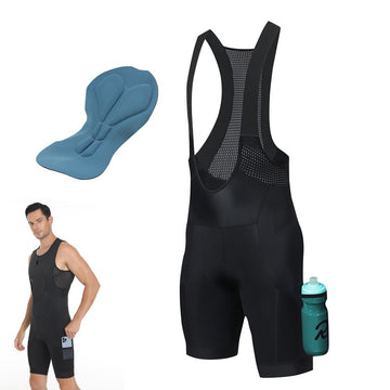 Herren Atmungsaktive MTB Radhose mit Sitzpolster – Schnell Trocknend & Bequem