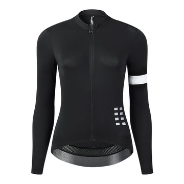 Damen Langarm-Radtrikot – UV-Schutz, atmungsaktiv, schnelltrocknend
