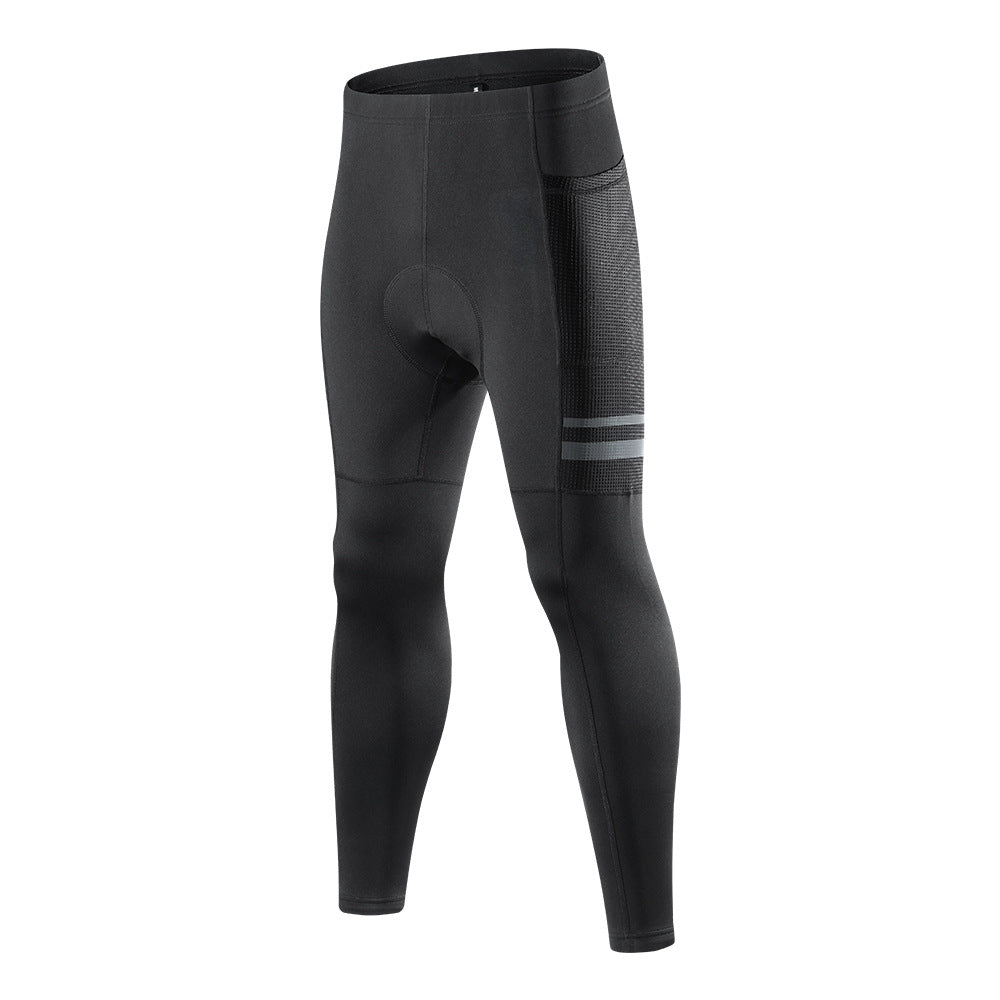 Herren Thermo-Radhose mit Sitzpolster – Reflektierend, Atmungsaktiv & Rutschfest
