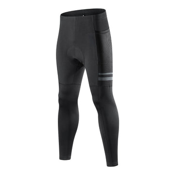 Herren Thermo-Radhose mit Sitzpolster – Reflektierend, Atmungsaktiv & Rutschfest