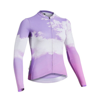 Damen Langarm-Radtrikot – atmungsaktiv, schnelltrocknend & mit UV-Schutz