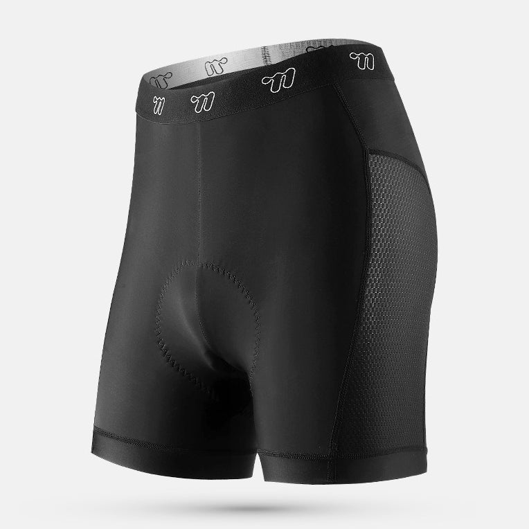 Radhose Herren mit Sitzpolster – Atmungsaktiv, Stoßdämpfend & Rutschfest