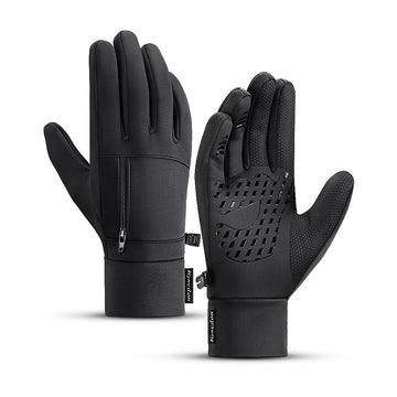 Winter-Fahrradhandschuhe Vollfinger – winddicht, warm gefüttert
