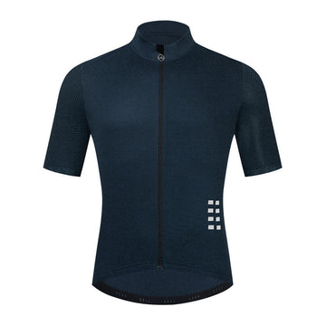 Atmungsaktives MTB-Fahrradtrikot Herren Kurzarm – Schnell trocknend, Feuchtigkeitsableitend, Reflektierend, Netz-Einsätze